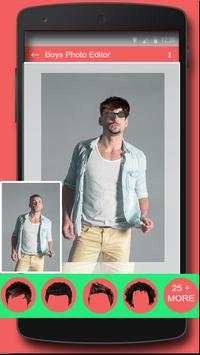 Boys Stylist Photo Editor screenshot 1