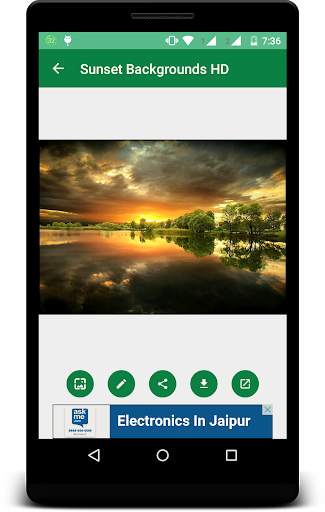 Sunset Backgrounds HD screenshot 3