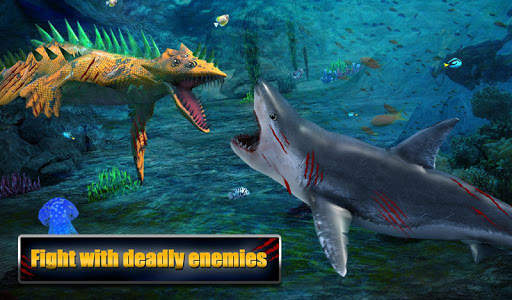 Angry Shark Adventures 3D स्क्रीनशॉट 7