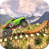 Off road racer monster truck: stunt game logo