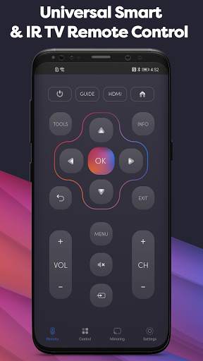 UniMote - Universal Smart TV Remote Control screenshot 1