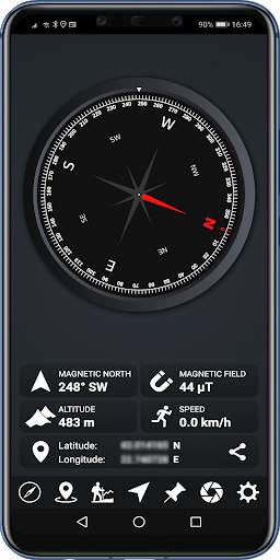 GPS Compass Navigation 1 تصوير الشاشة