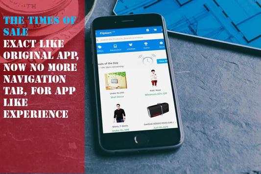 The times of sale Shopping app screenshot 1