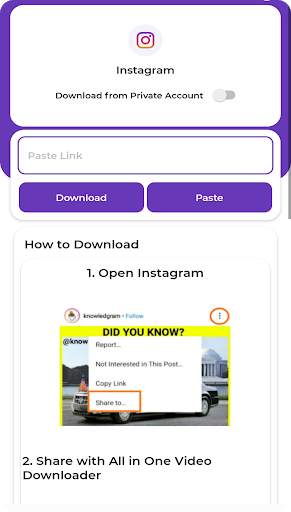 All Social Video Downloader screenshot 2
