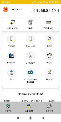 5% Cashback Recharge Bill Payment & Money Transfer स्क्रीनशॉट 6