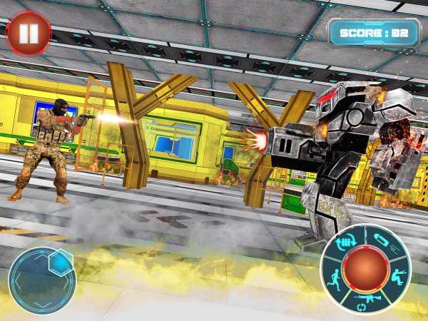 Robots War Space Clash Mission screenshot 6