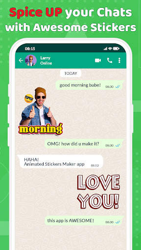 Animated Sticker Maker & Text screenshot 6