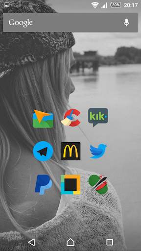 Glim Dark - Free Icon Pack screenshot 2