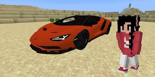 Mod for Minecraft Lamborghini screenshot 1