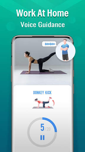 Fitnesstep - Step Counter Free & Home Workout screenshot 3