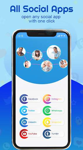 AChat - All Social Networks App 2020 screenshot 1