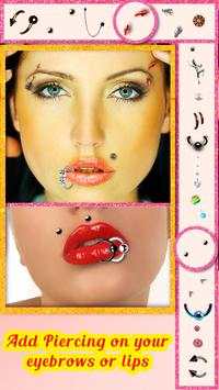 Body Piercing Photo Booth screenshot 1