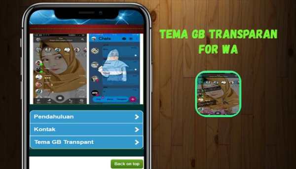 Tema GB Transparan For WA screenshot 2
