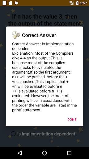 C Programming Quiz скриншот 8