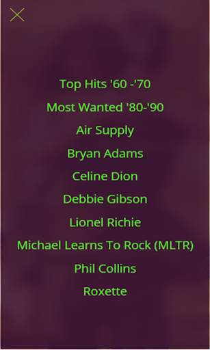 Love Songs Golden memories screenshot 1