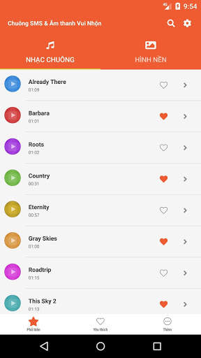 Âm Nhạc Nhạc Chuông Hay screenshot 1