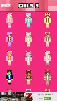 GIRL SKINS FOR MINECRAFT PE&PC screenshot 3