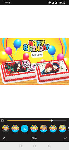 Birthday Dual Photo Frames screenshot 6