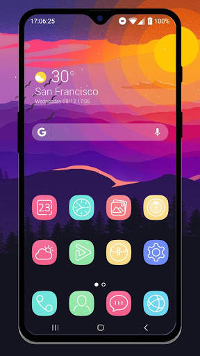 Pure Line Icon Pack - Cute Line Theme & Line Icons screenshot 1