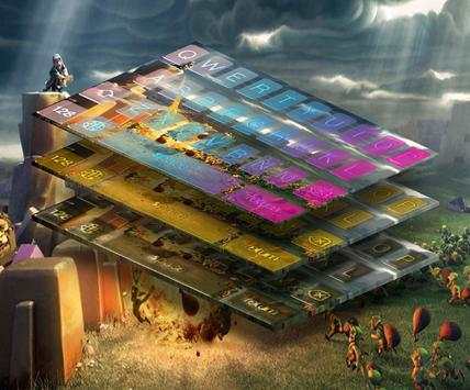 Clash Keyboard Theme HD screenshot 4