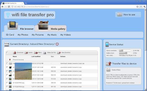 WiFi File Transfer Pro screenshot 8
