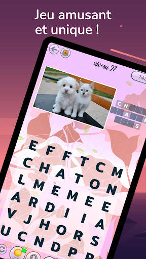Photo Mots Cachés Mots-croisés screenshot 1