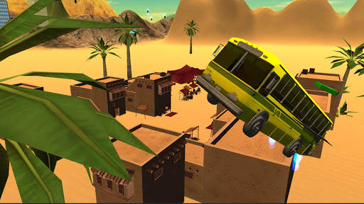 Flying City Bus Simulator 2016 screenshot 3