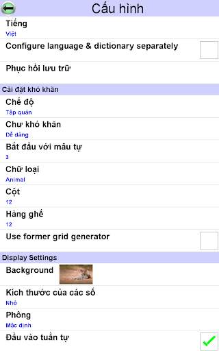 Mã ô Chữ screenshot 12