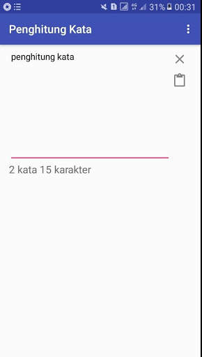 Penghitung Kata dan karakter скриншот 3