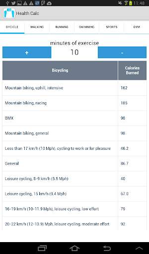 Health Calc screenshot 8