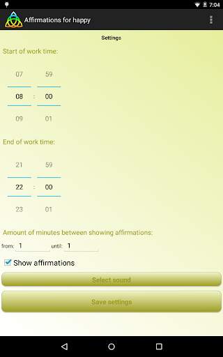 Аffirmations for Happy screenshot 8