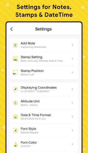 Note Cam Lite: GPS Camera screenshot 11