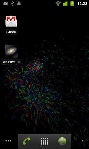 Crazy Particles Live Wallpaper screenshot 2