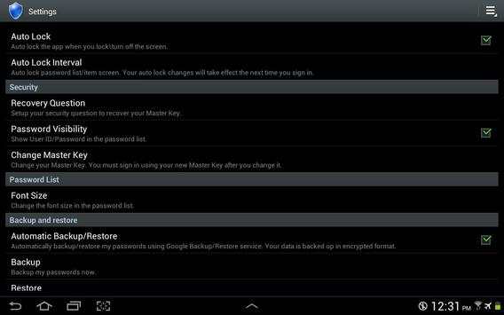 Password 360 Lite screenshot 9