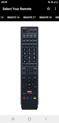 Sharp TV Remote screenshot 3
