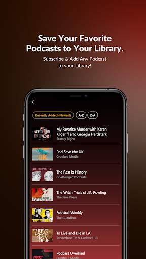 Overhaul FM: Podcast Player screenshot 5