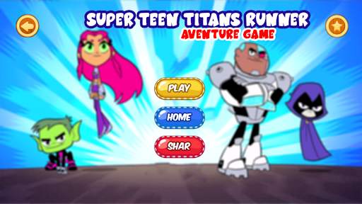 Teen titans Game hero fight Go screenshot 1