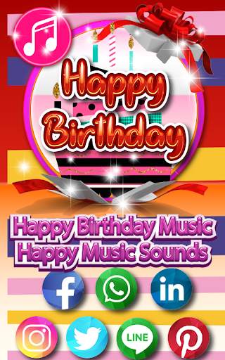 Happy Birthday Music – Happy Music Sounds screenshot 1