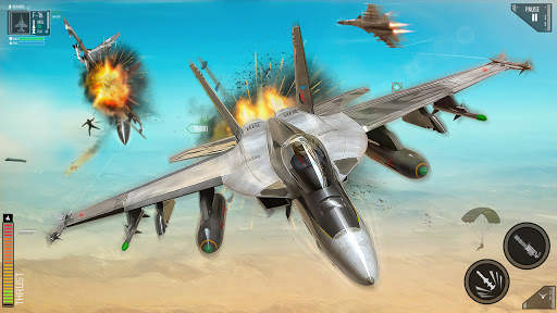 Air Fighting Jet Airplane Game screenshot 3