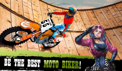 3D Bike Stunt Race - Mega Ramp Stunts Games स्क्रीनशॉट 12