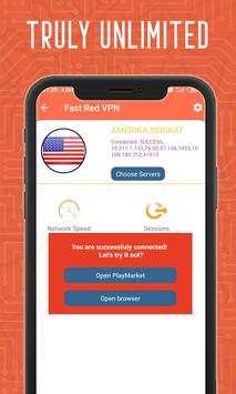 Super Red VPN - Fast Easy VPN screenshot 1