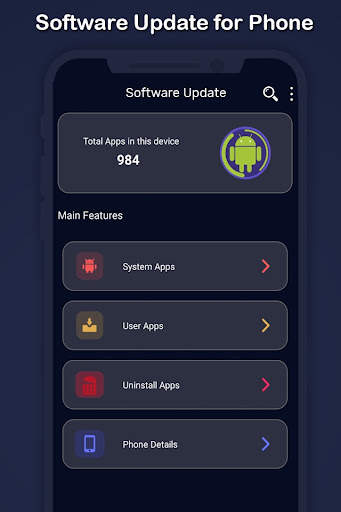 Software Update for Phone : System Update screenshot 1