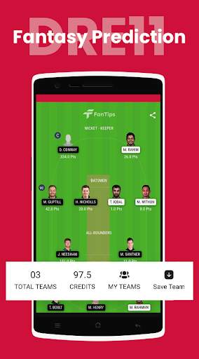 Dream Team 11 Original App screenshot 1