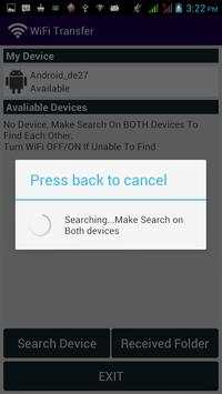 WiFi Transfer screenshot 3