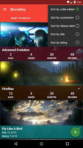 MovieDay Countdown Movie List screenshot 5