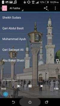 Al-Fatihah MP3 screenshot 2