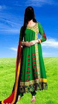 Stylish Churidar Photo Frames 4 تصوير الشاشة