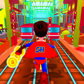 Super Hero Rail Rush Simulator icon