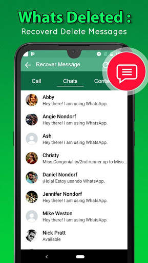Chat Bin (Recover deleted chat) screenshot 1