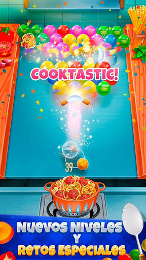 Bubble Chef: Juegos de bolas, burbujas y cocina screenshot 3